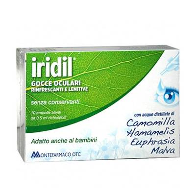 Iridil gocce oculari 10 monodose